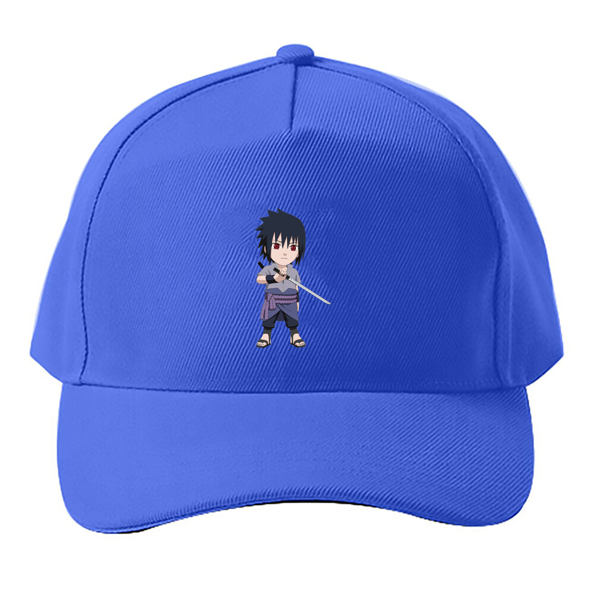 （画像用） NARUTO -ナルト- うちは サスケ Uchiha Sasuke ベースボールキャップ 綿100％ 男女兼用 帽子 スポーツ